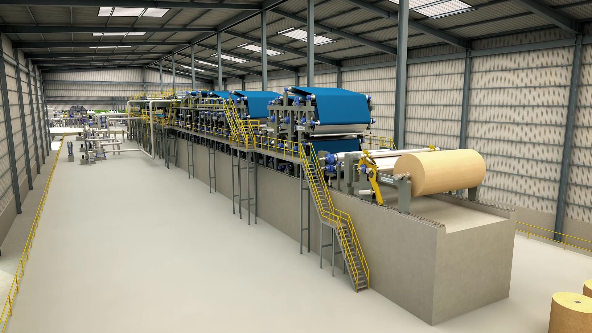 Turnkey Duplex Paperboard Plant